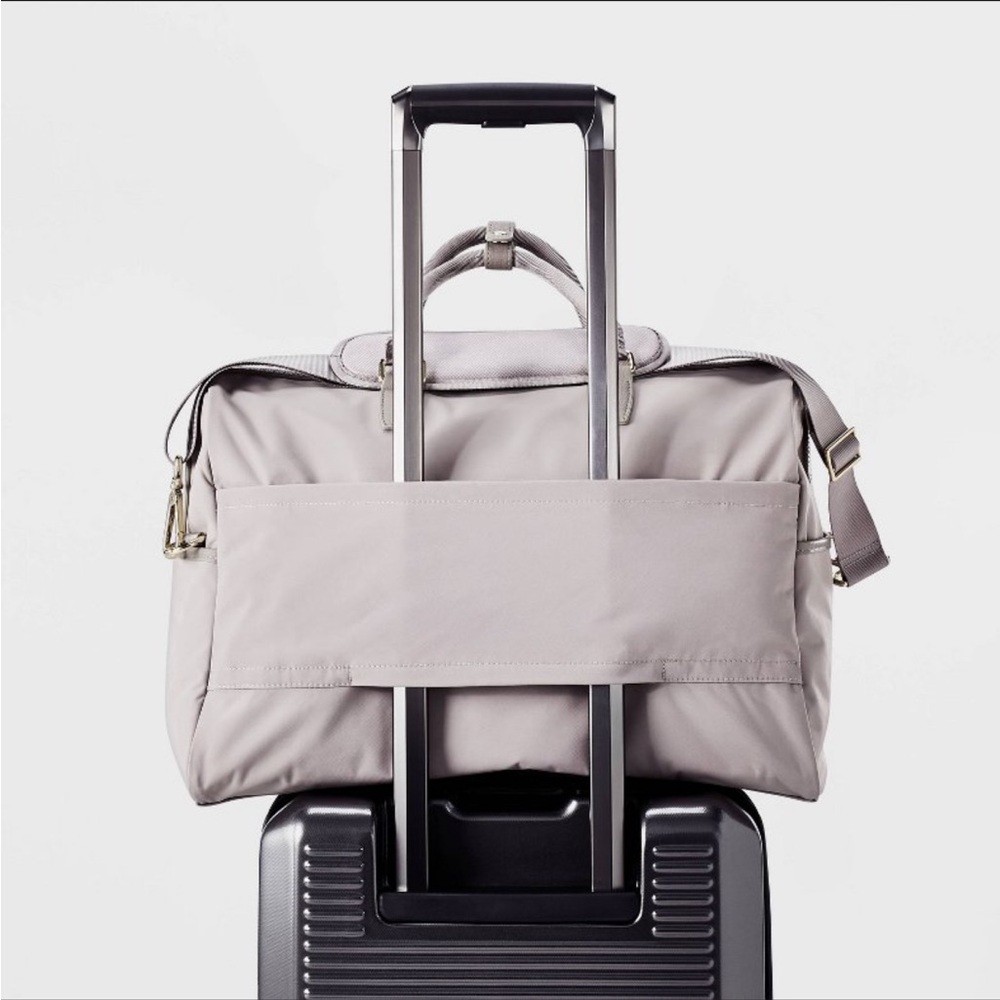 Travel Weekender Bag - Taupe - Open Story